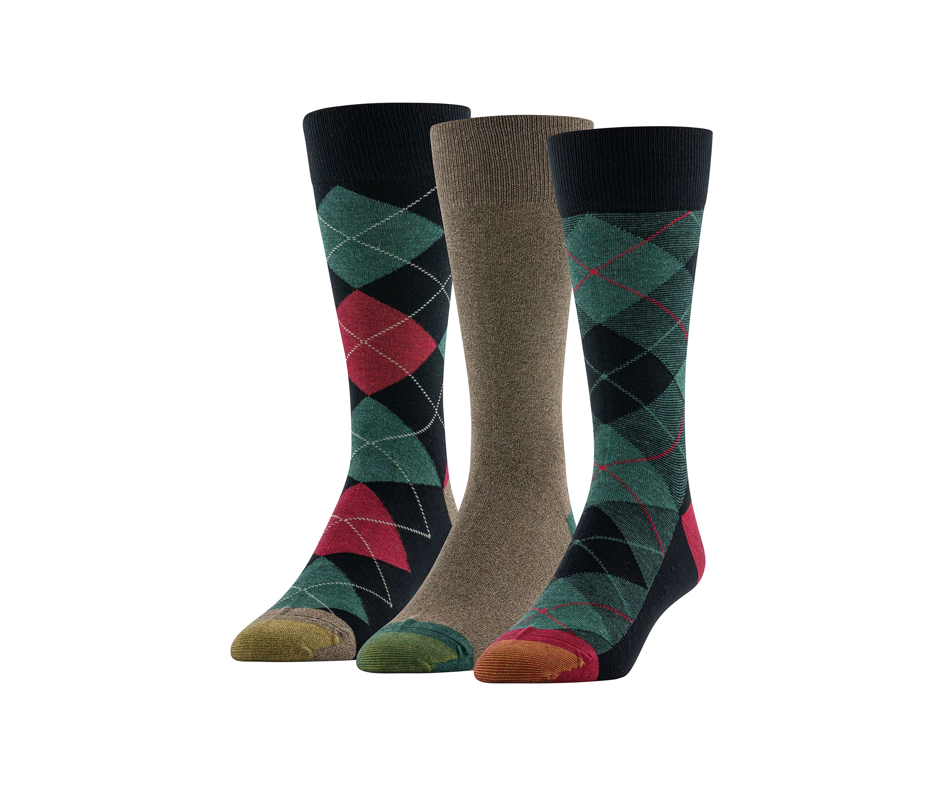 Holiday Plaid Crew Socks