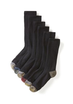 Gold Toe Men's Set of 3 Fit Tec Cushion Crew Socks