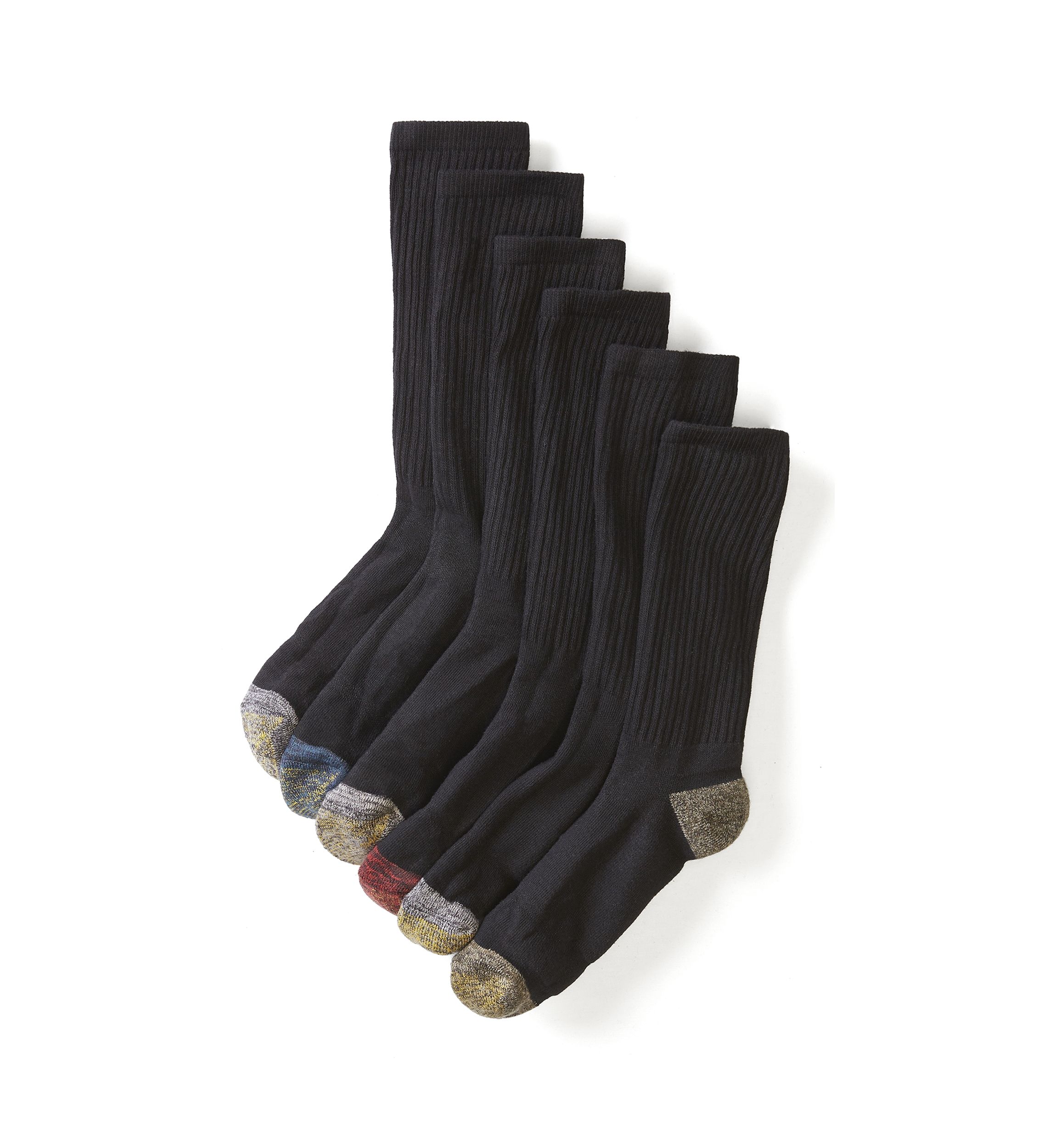 Set of 3 Fit Tec Cushion Crew Socks 