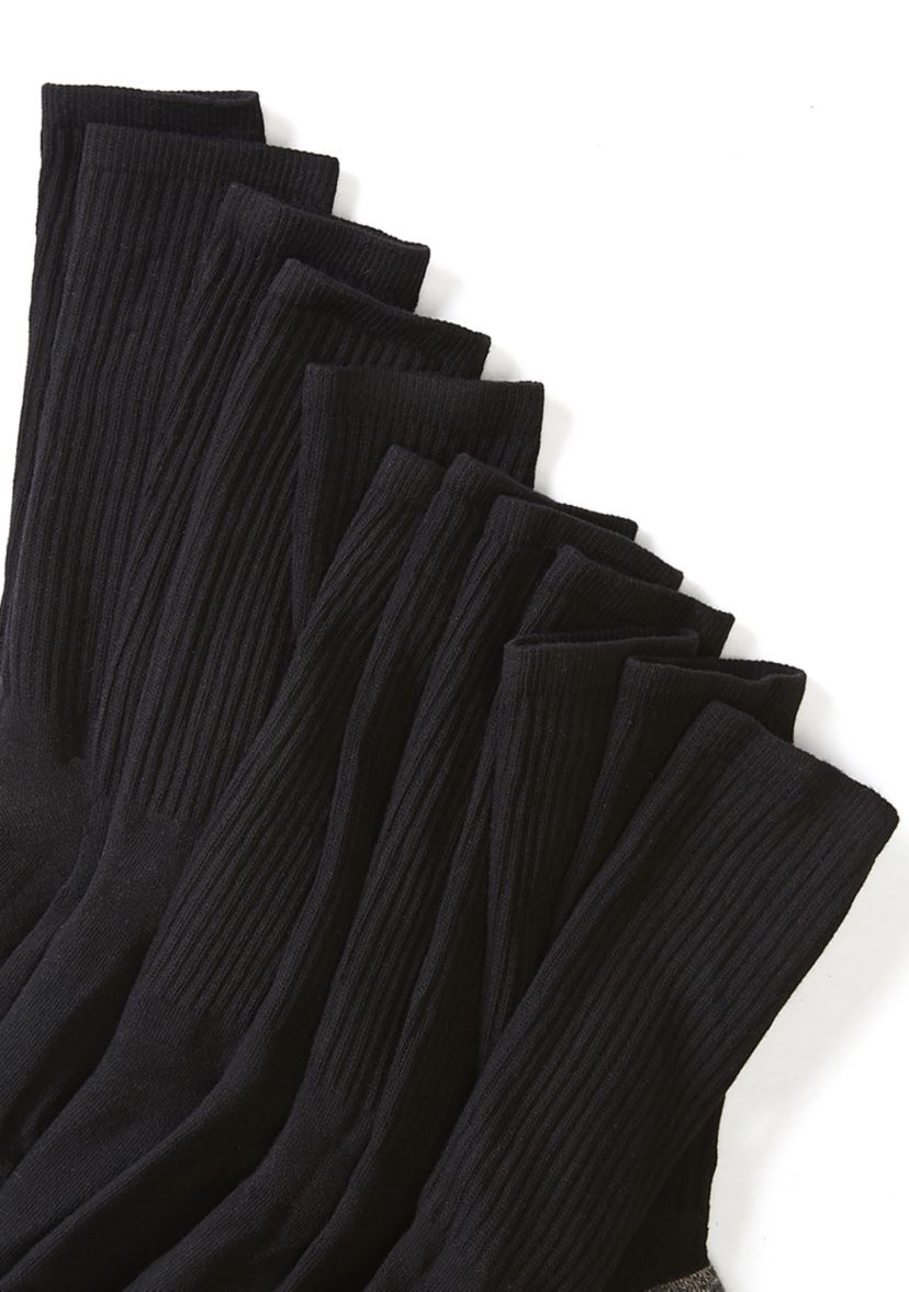Set of 3 Fit Tec Cushion Crew Socks 