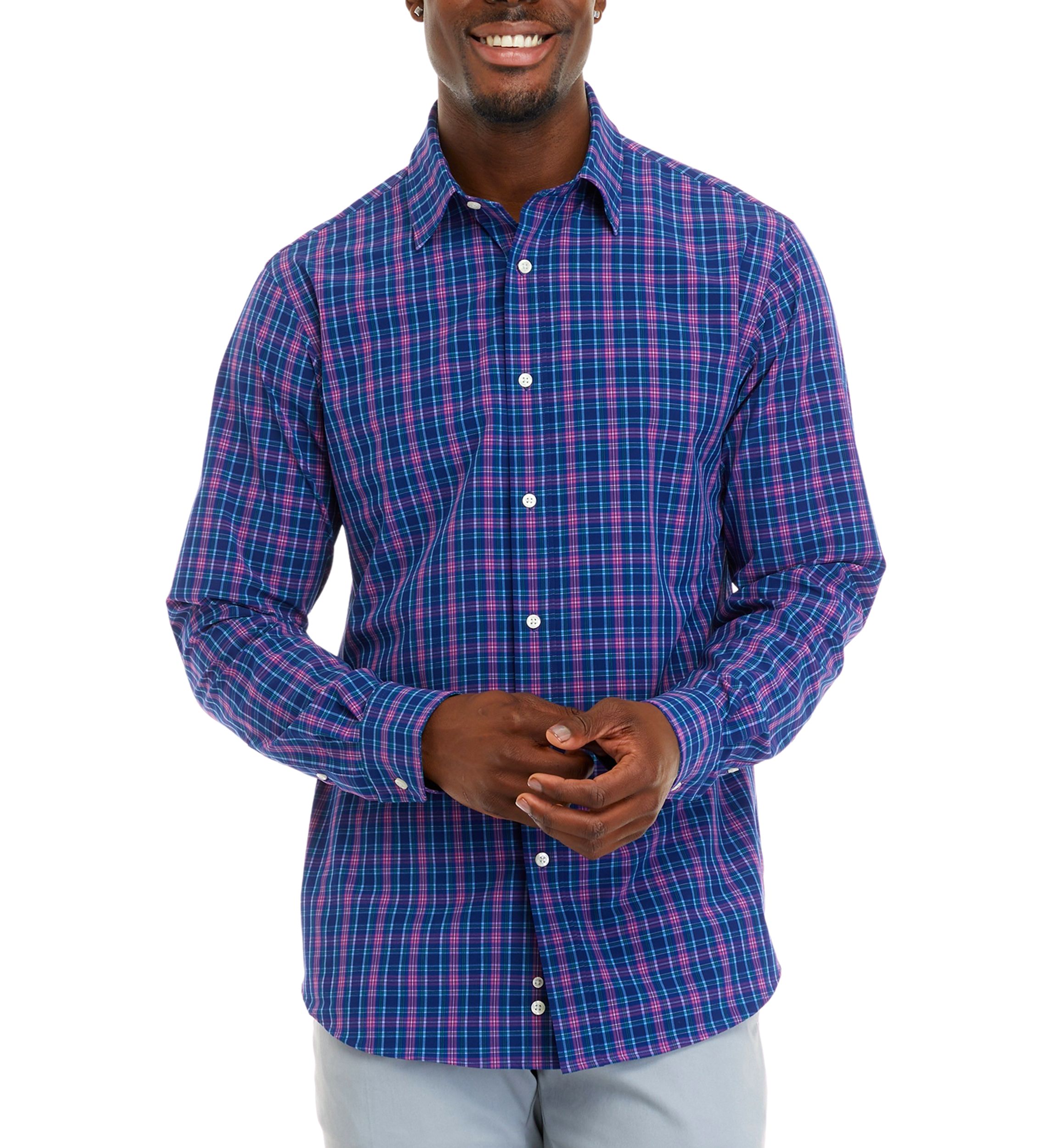Mens Commuter 4-Way Stretch Dress Shirt