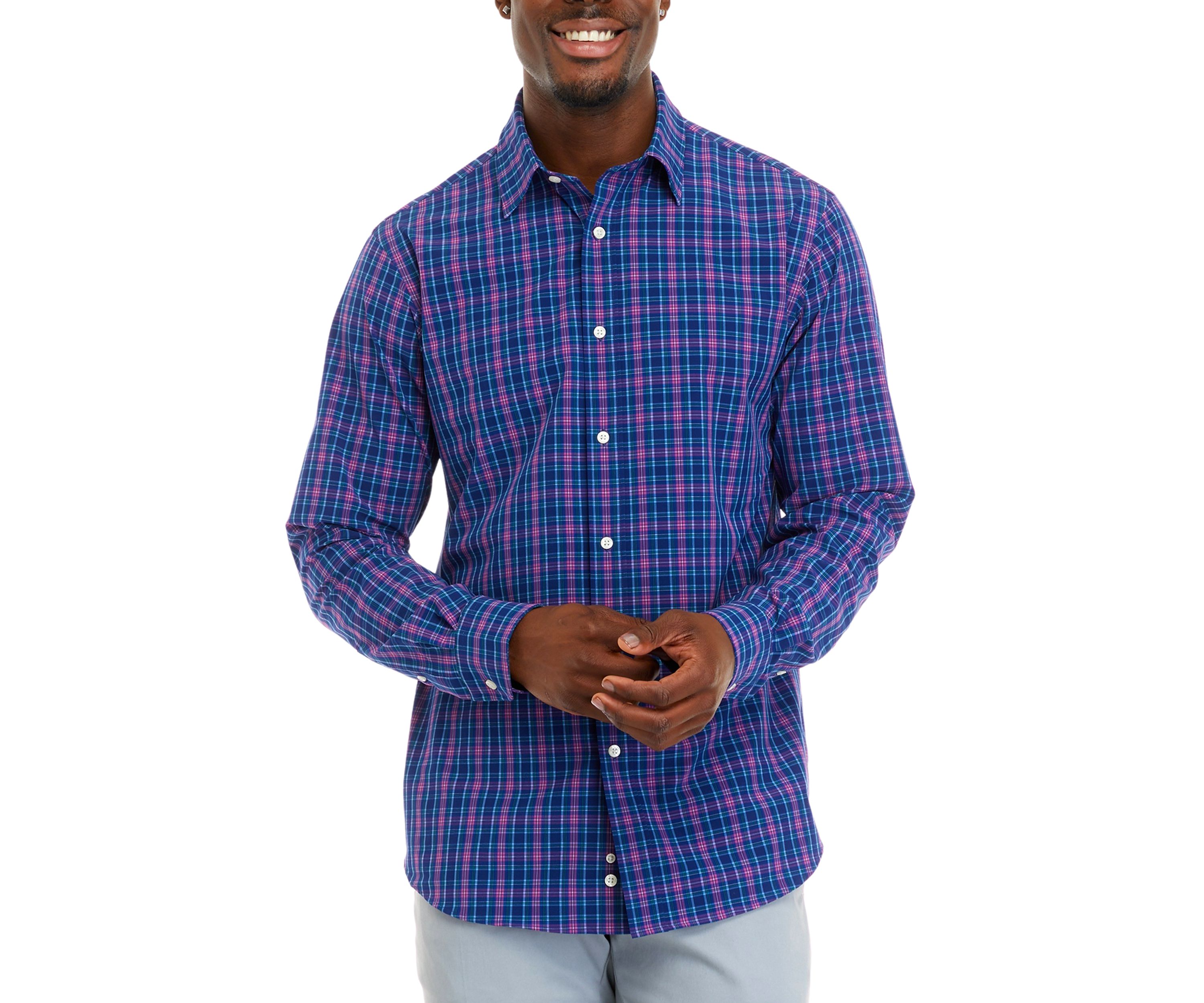 Mens Commuter 4-Way Stretch Dress Shirt