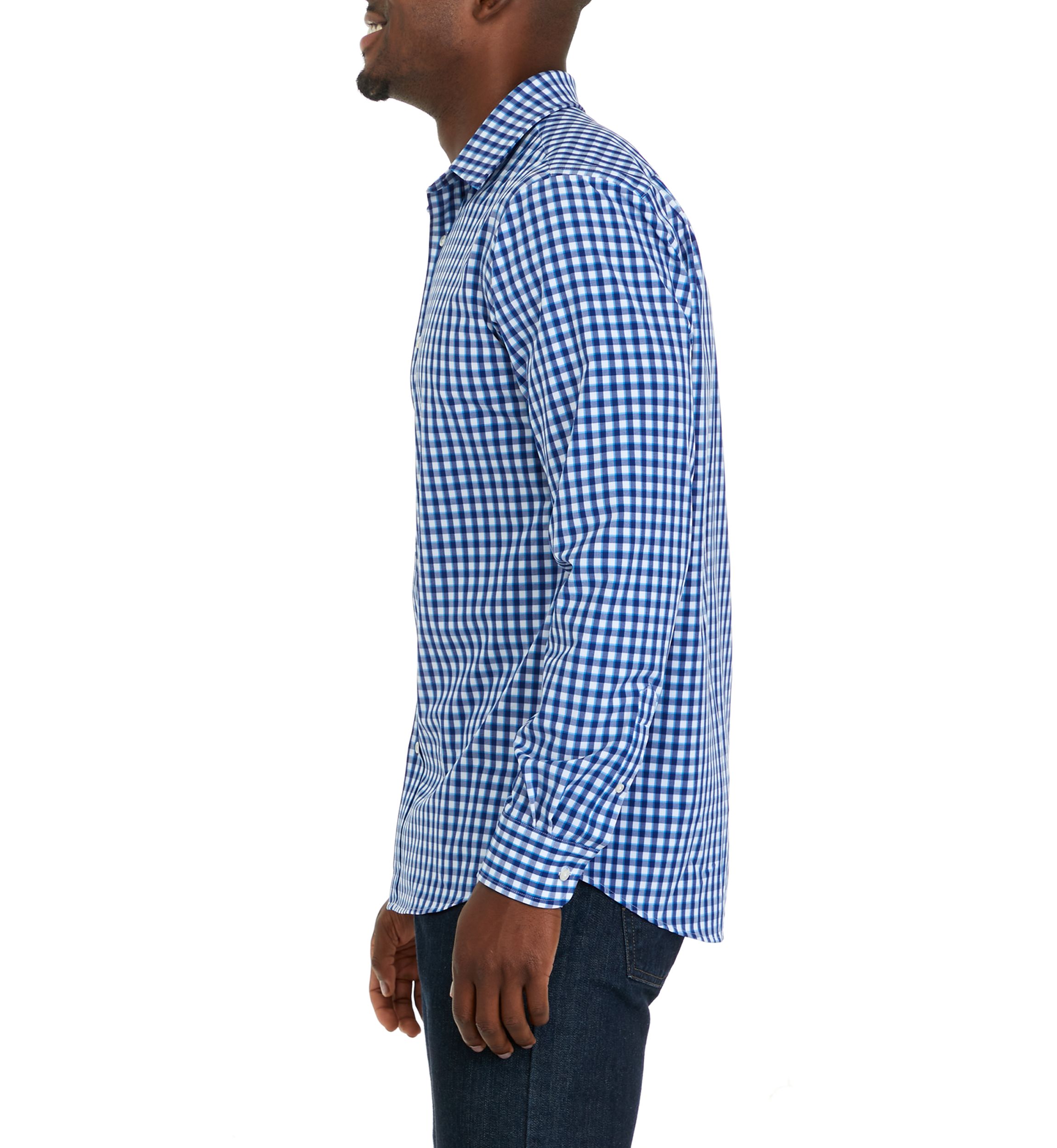 Mens Button Down Dress Shirt