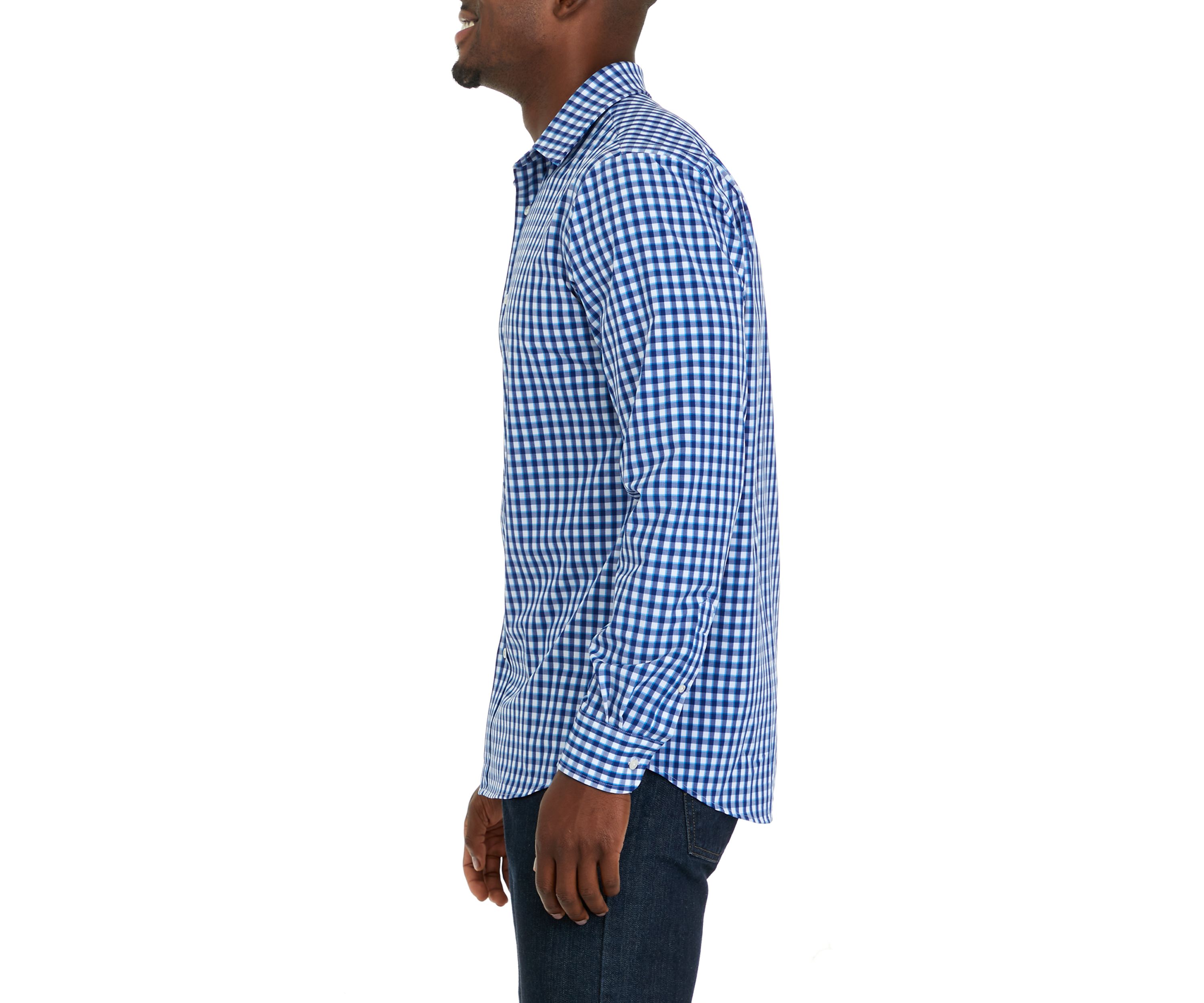 Mens Button Down Dress Shirt