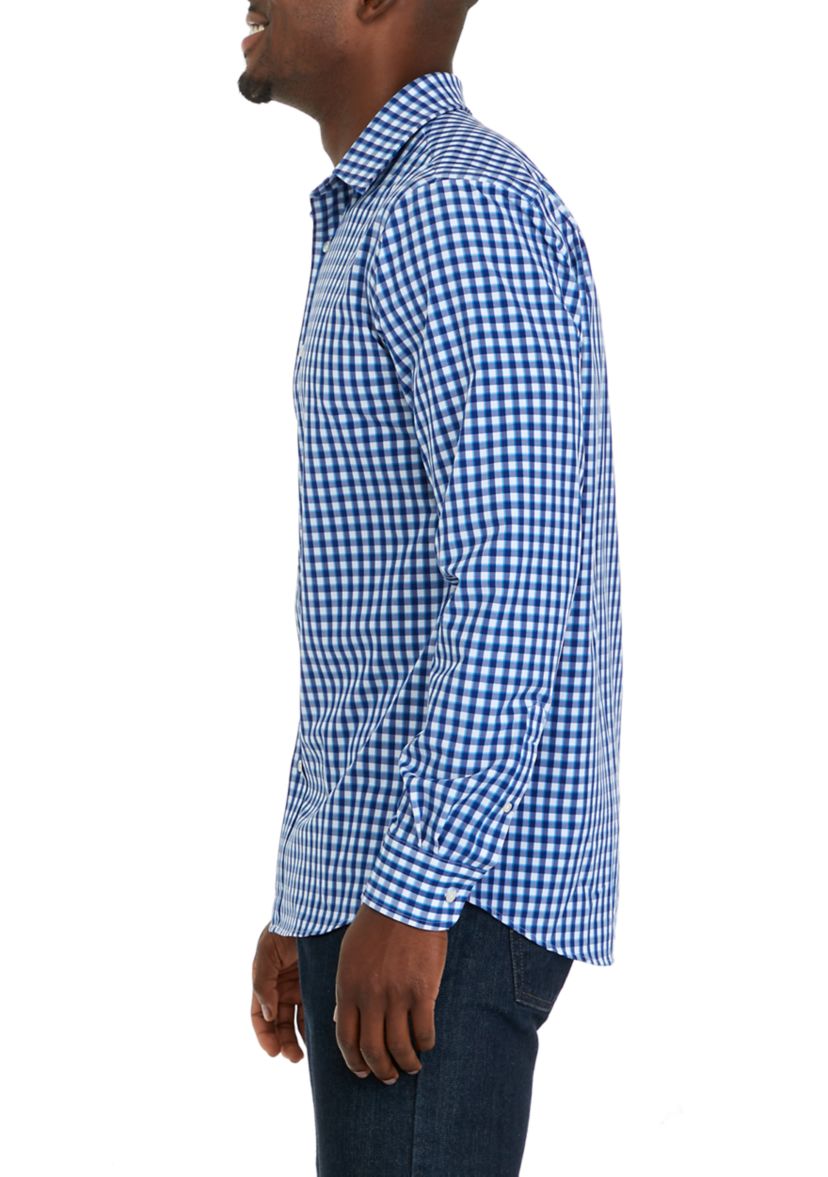 Mens Button Down Dress Shirt