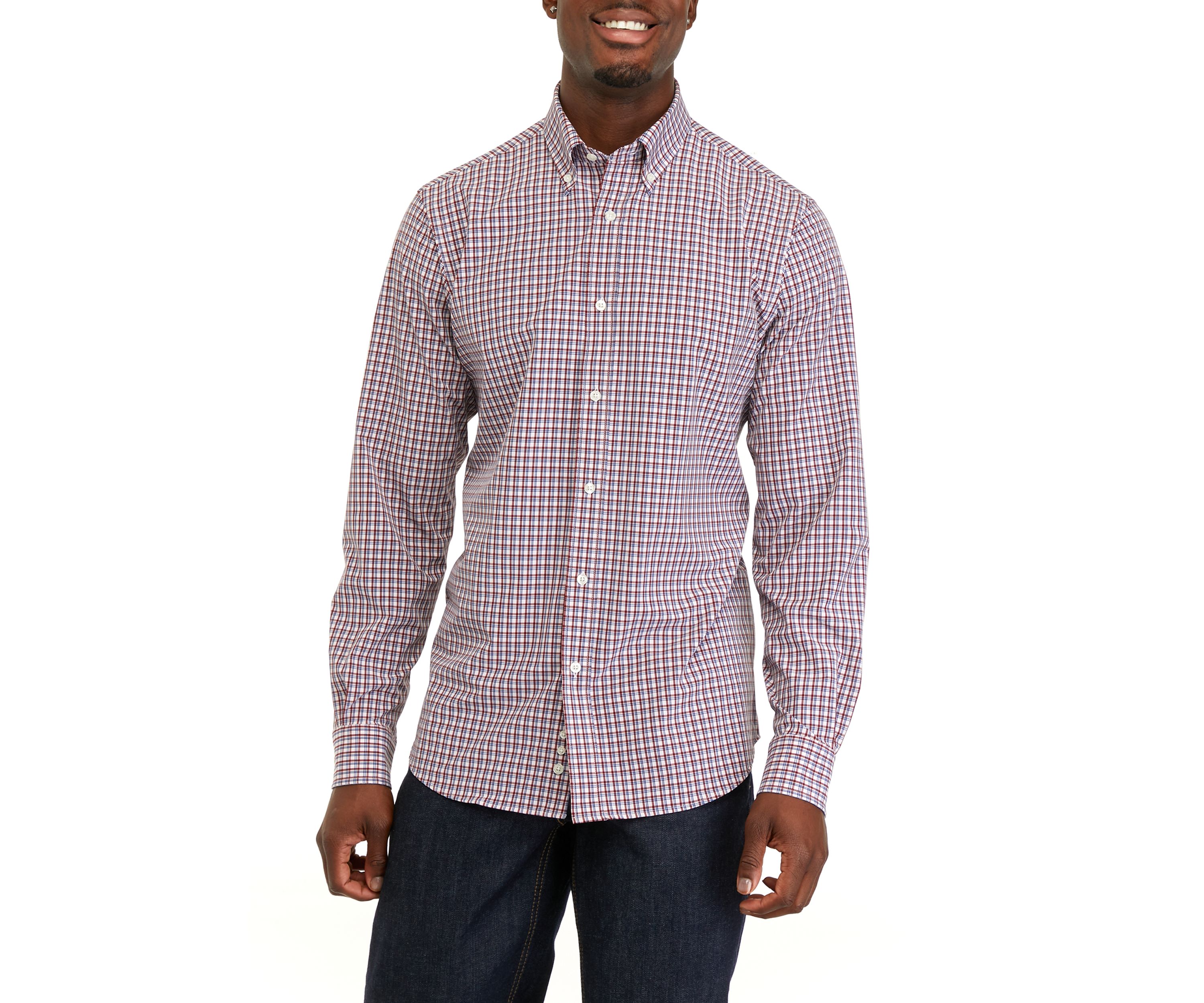   Mens 4-Way Stretch Dress Shirt 