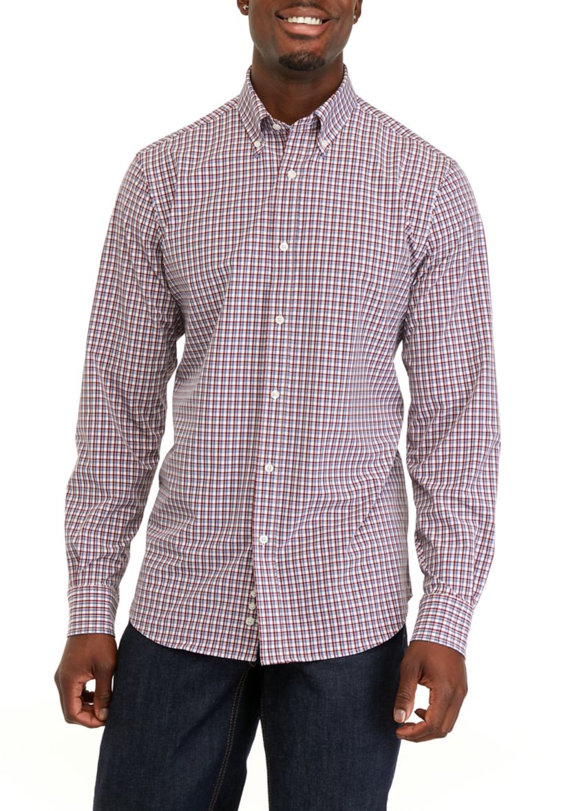   Mens 4-Way Stretch Dress Shirt 