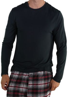 Members Only Men's Long Sleeve Sleep Shirt