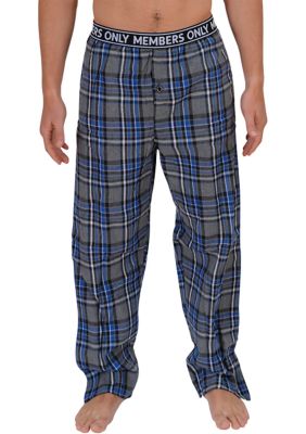 Members Only Men's Flannel Lounge Pant