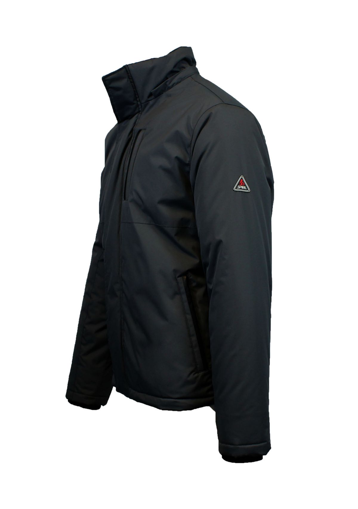 Mens Heavyweight Presidential Tech Jacket with Detachable Hood