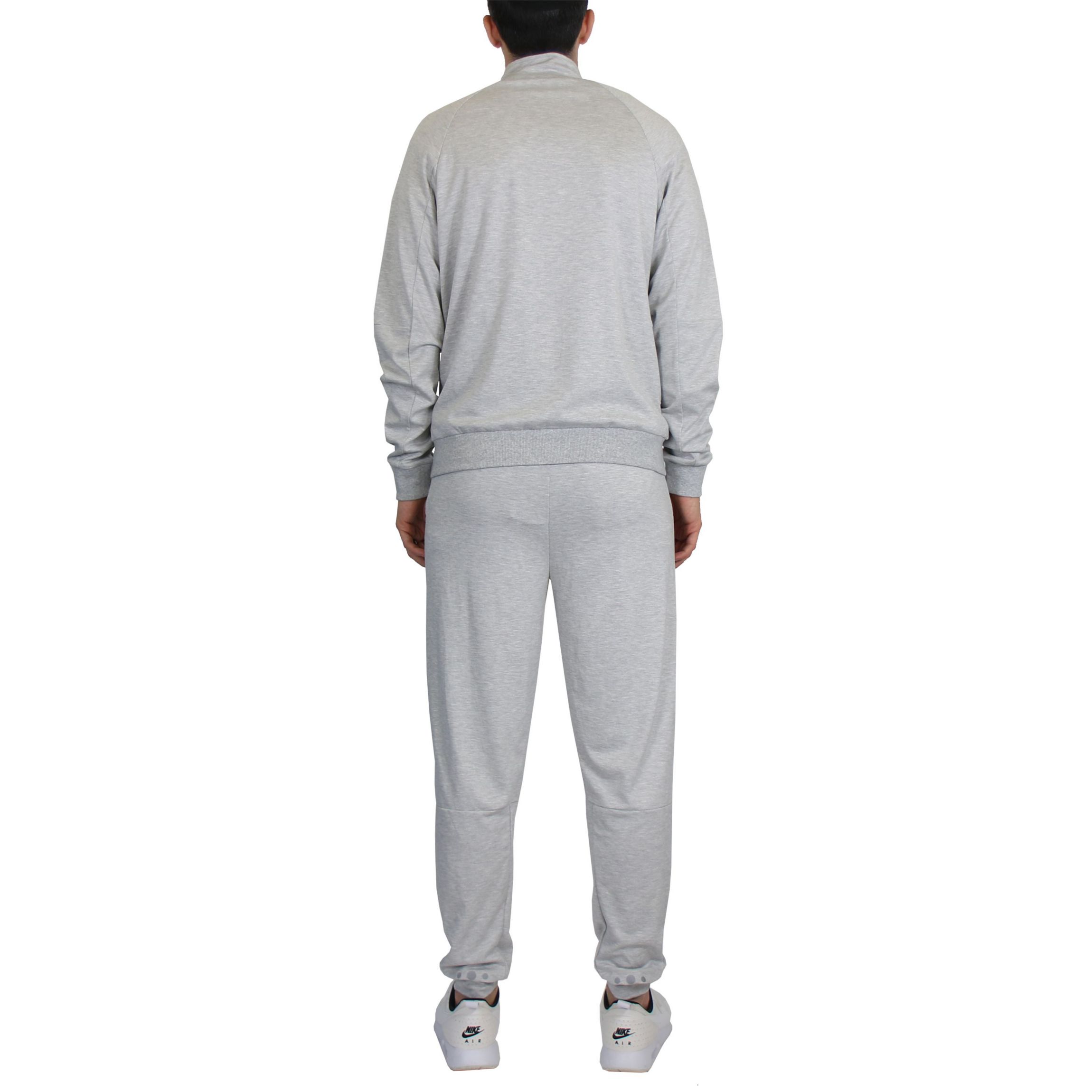 Men’s  Moisture Wicking Performance Active Track Jacket & Jogger 2-Piece Set