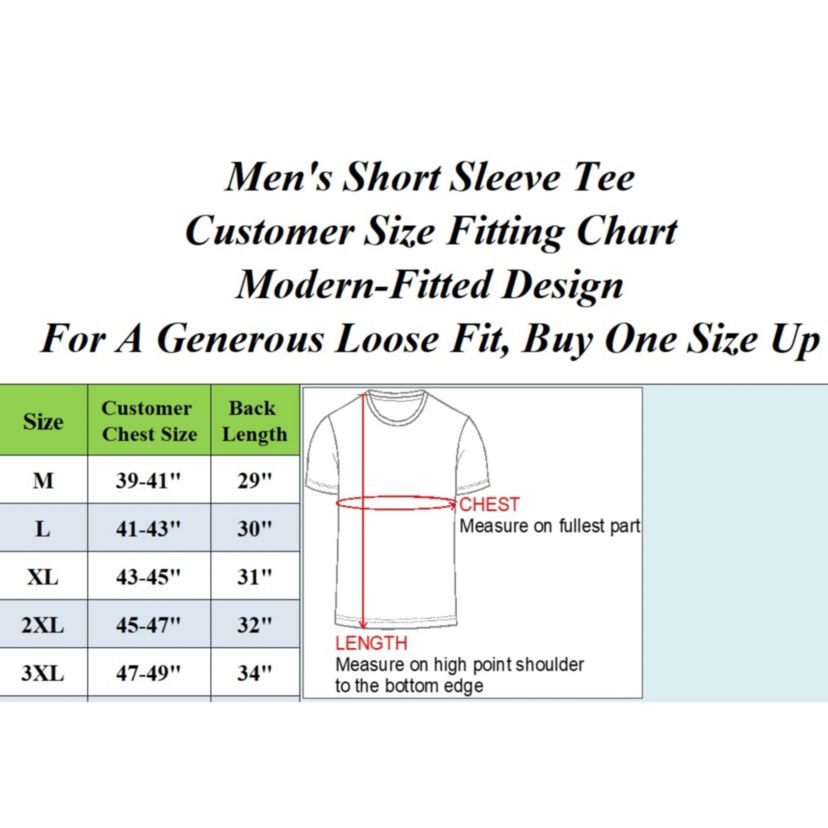 Galaxy M&T Mens Premium Heavyweight Crew Neck Short Sleeve Tee-6 Pack