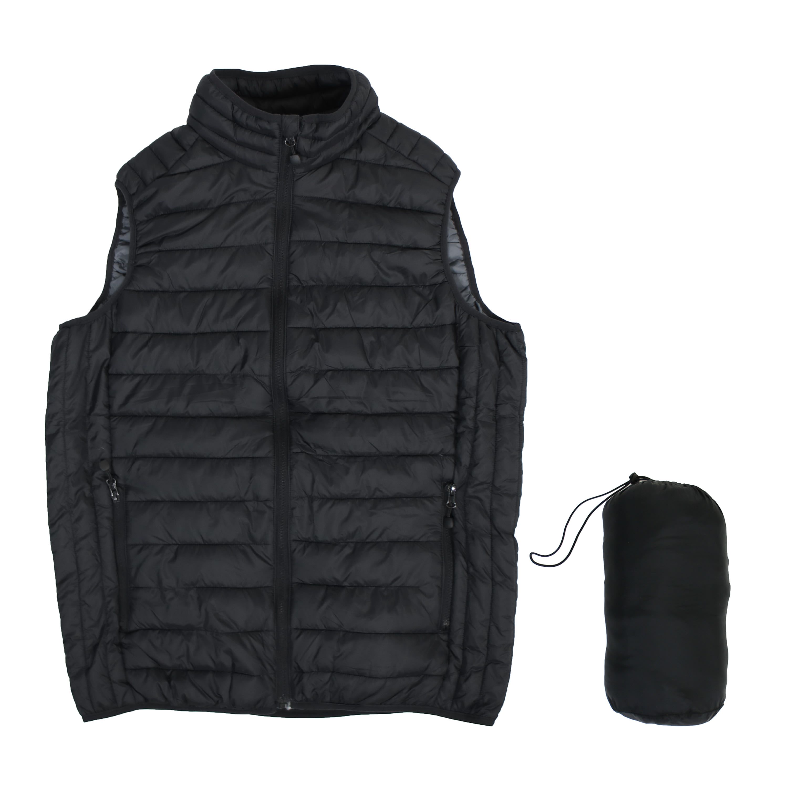 Mens Packable Puffer Bubble Vest