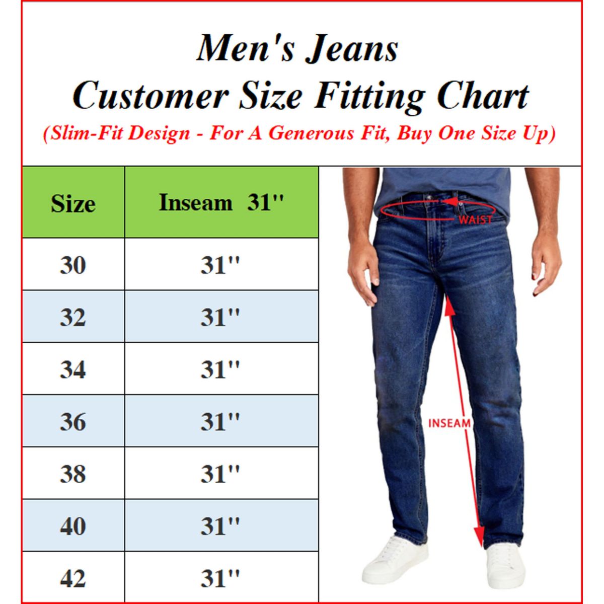 Mens Flex Stretch Slim Straight Jeans