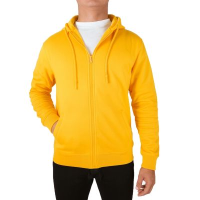 Galaxy by Harvic Men's Heavyweight Sherpa Fleece-Lined Full Zip Classic Tech Hoodie, Medium