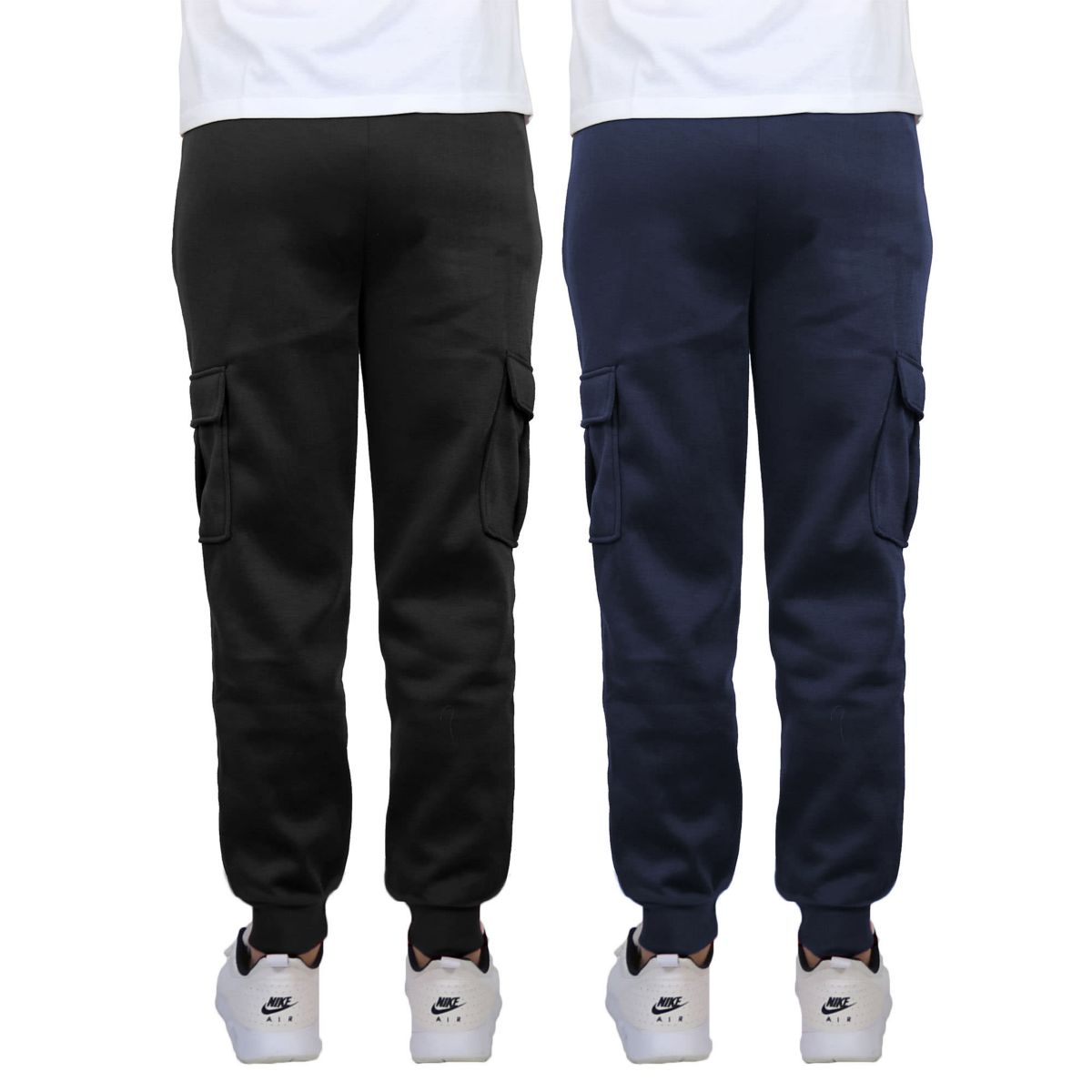 Heavyweight Fleece-Lined Cargo Jogger Sweatpant
