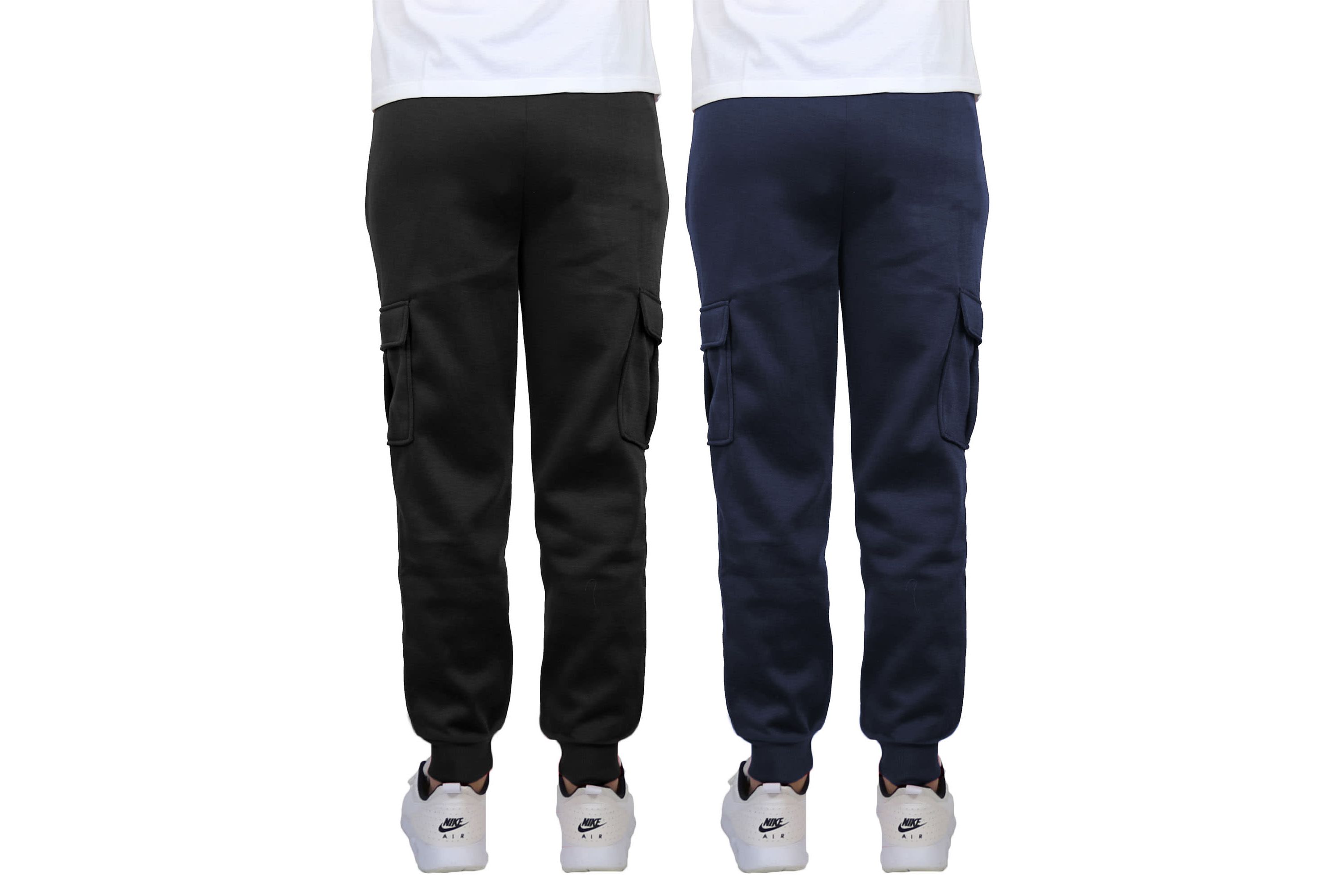 Heavyweight Fleece-Lined Cargo Jogger Sweatpant