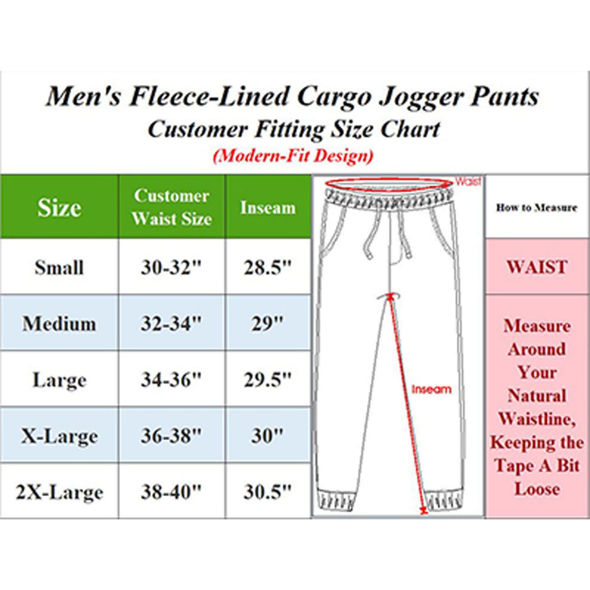 Heavyweight Fleece-Lined Cargo Jogger Sweatpant
