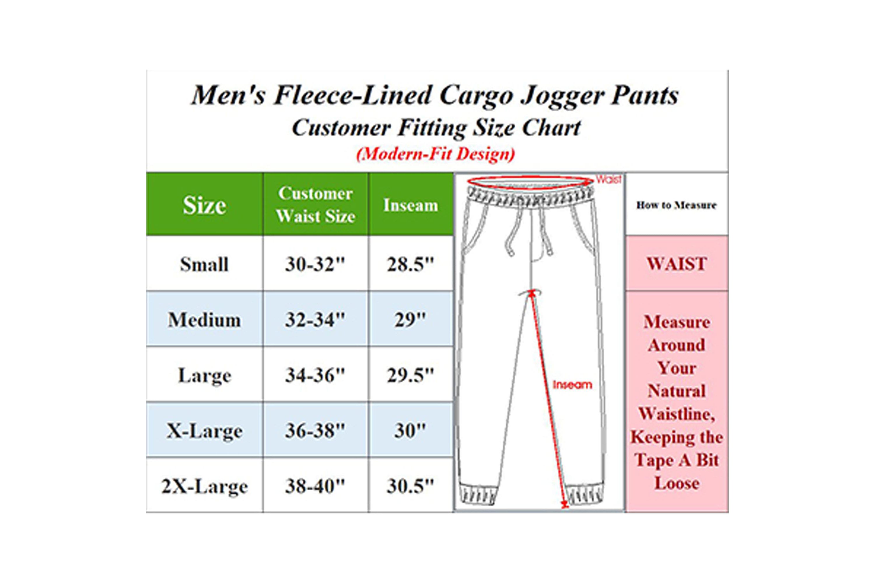Heavyweight Fleece-Lined Cargo Jogger Sweatpant