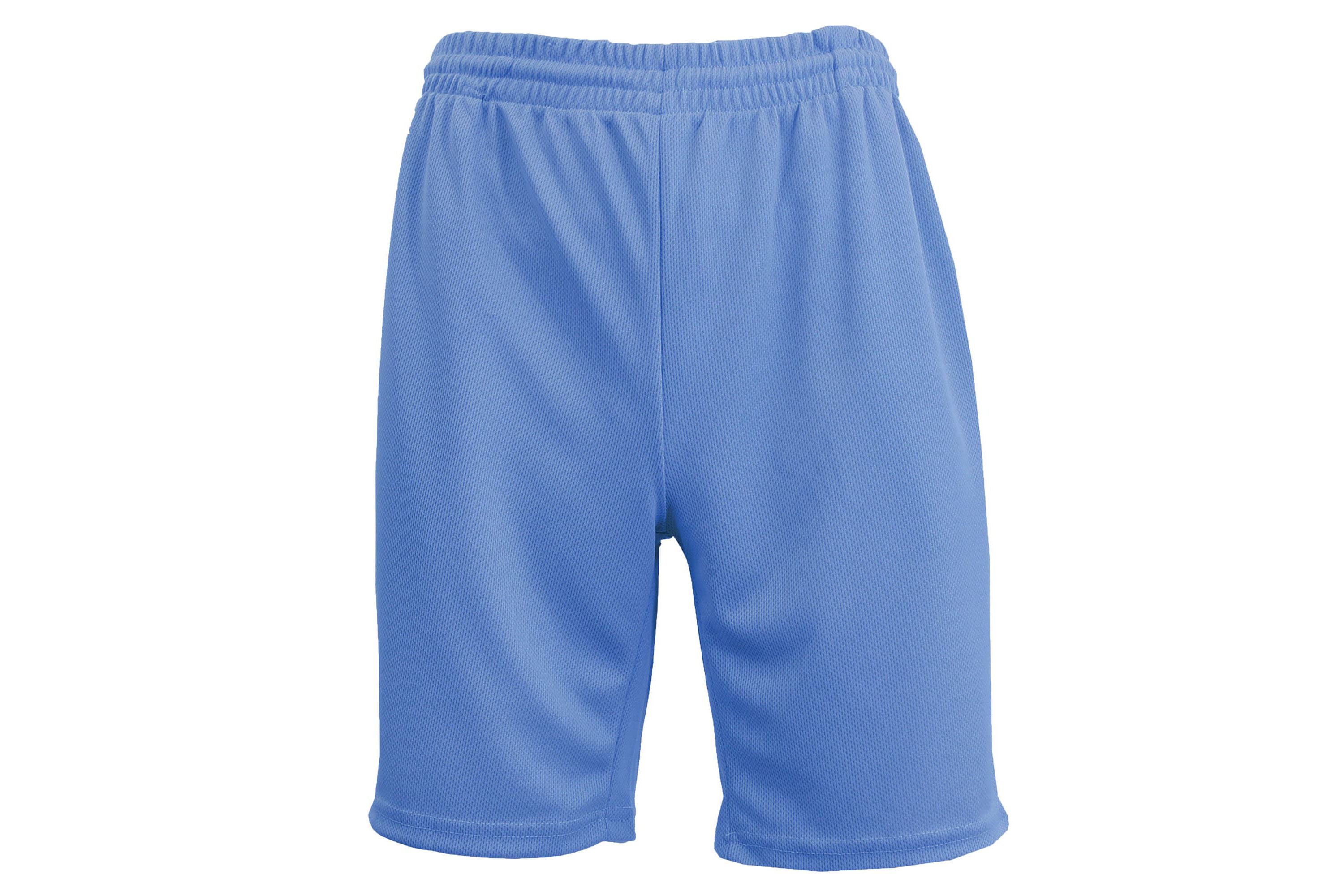 Mens Moisture Wicking Performance Basic Mesh Shorts