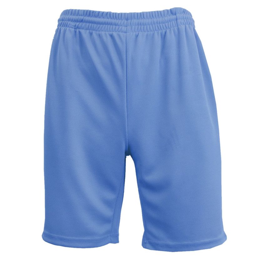 Mens Moisture Wicking Performance Basic Mesh Shorts