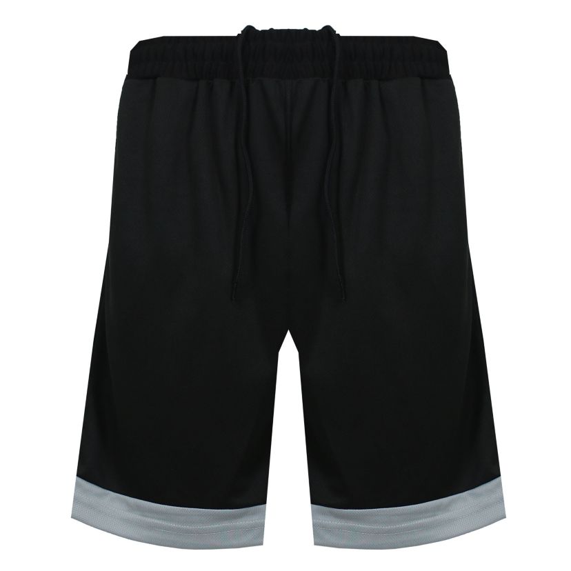 Jump Start Mens 5-Pack Lightweight Breathable Moisture Wicking Mesh Shorts