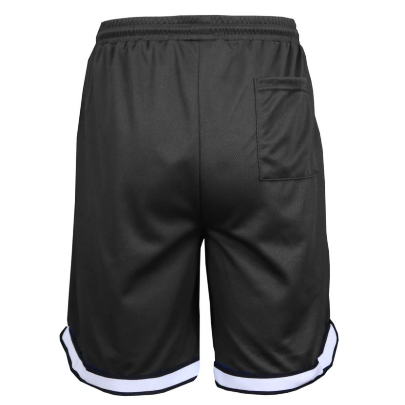 Mens Premium Active Moisture Wicking Workout  Mesh Shorts With Trim