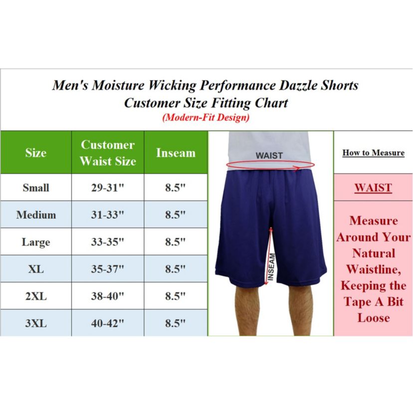Mens Premium Active Moisture Wicking Workout  Mesh Shorts With Trim