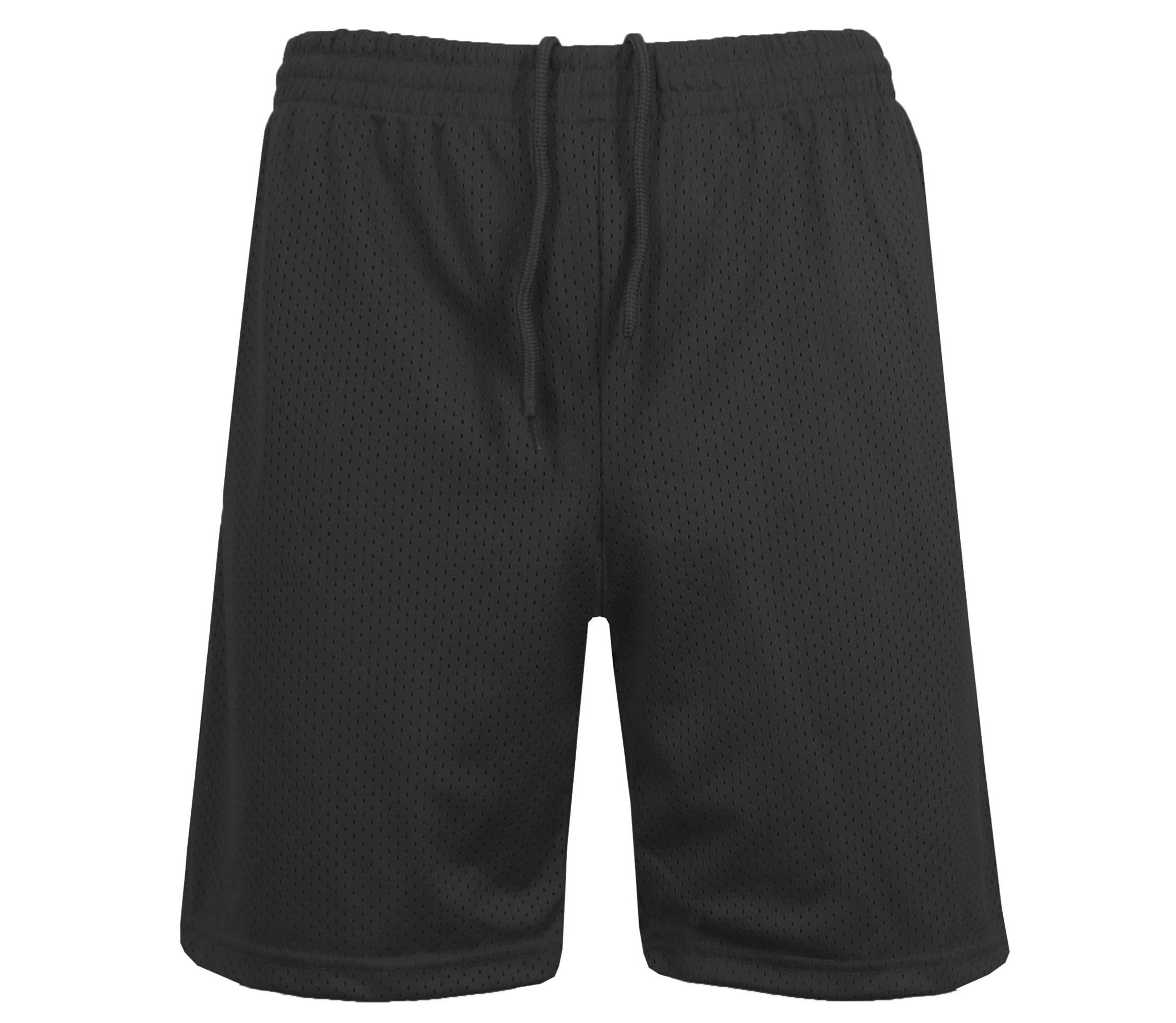 Jump Start Mens Lightweight Breathable Moisture Wicking Mesh Shorts