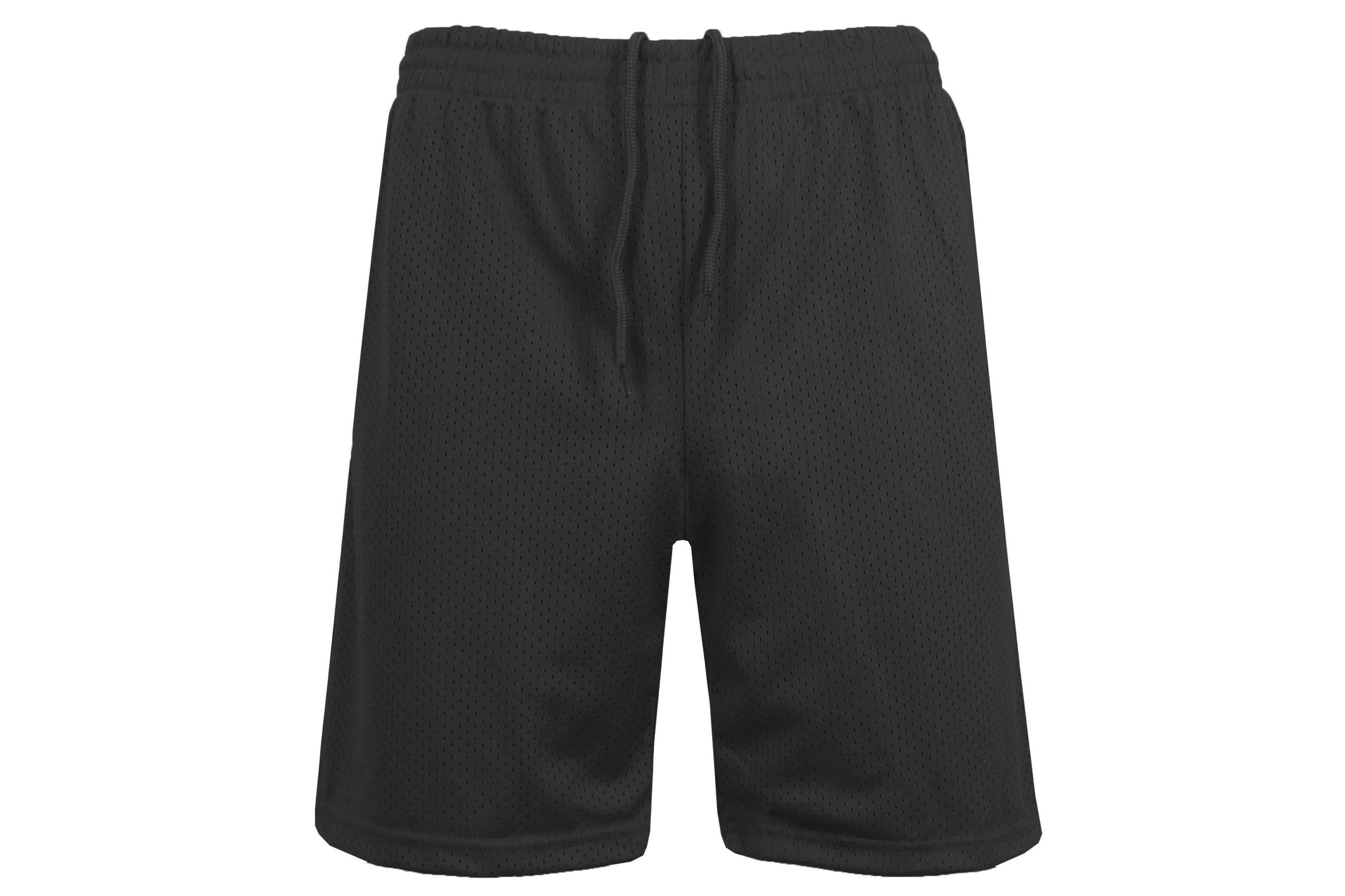 Jump Start Mens Lightweight Breathable Moisture Wicking Mesh Shorts