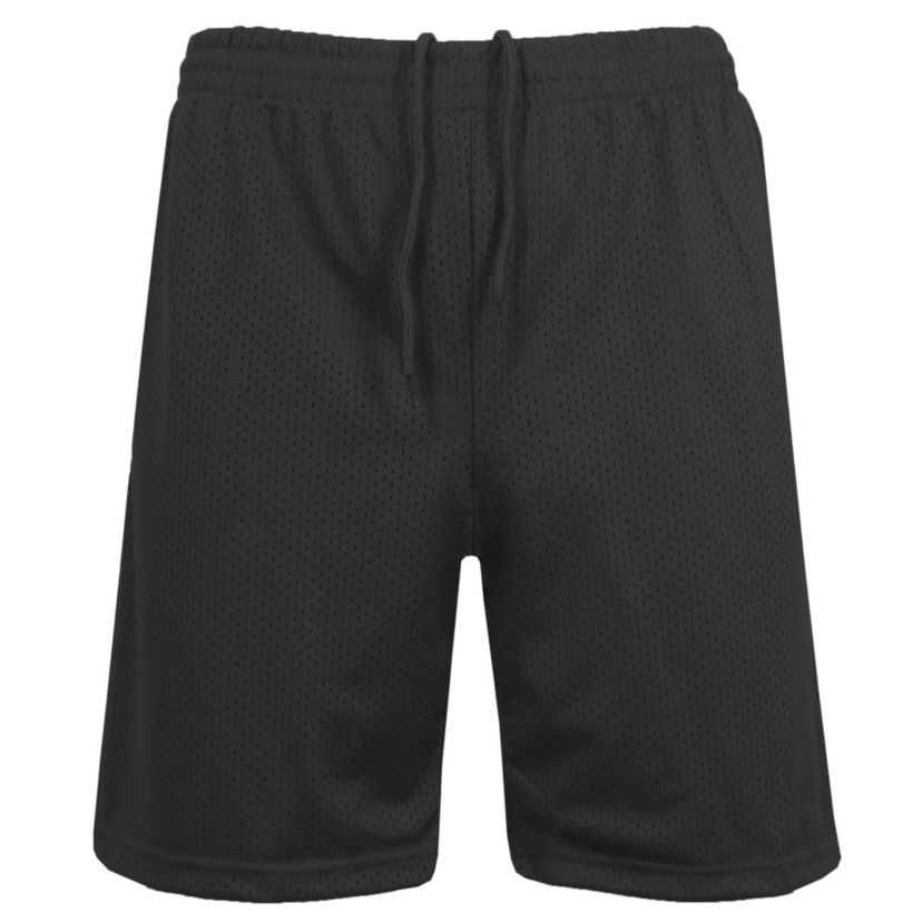 Jump Start Mens Lightweight Breathable Moisture Wicking Mesh Shorts