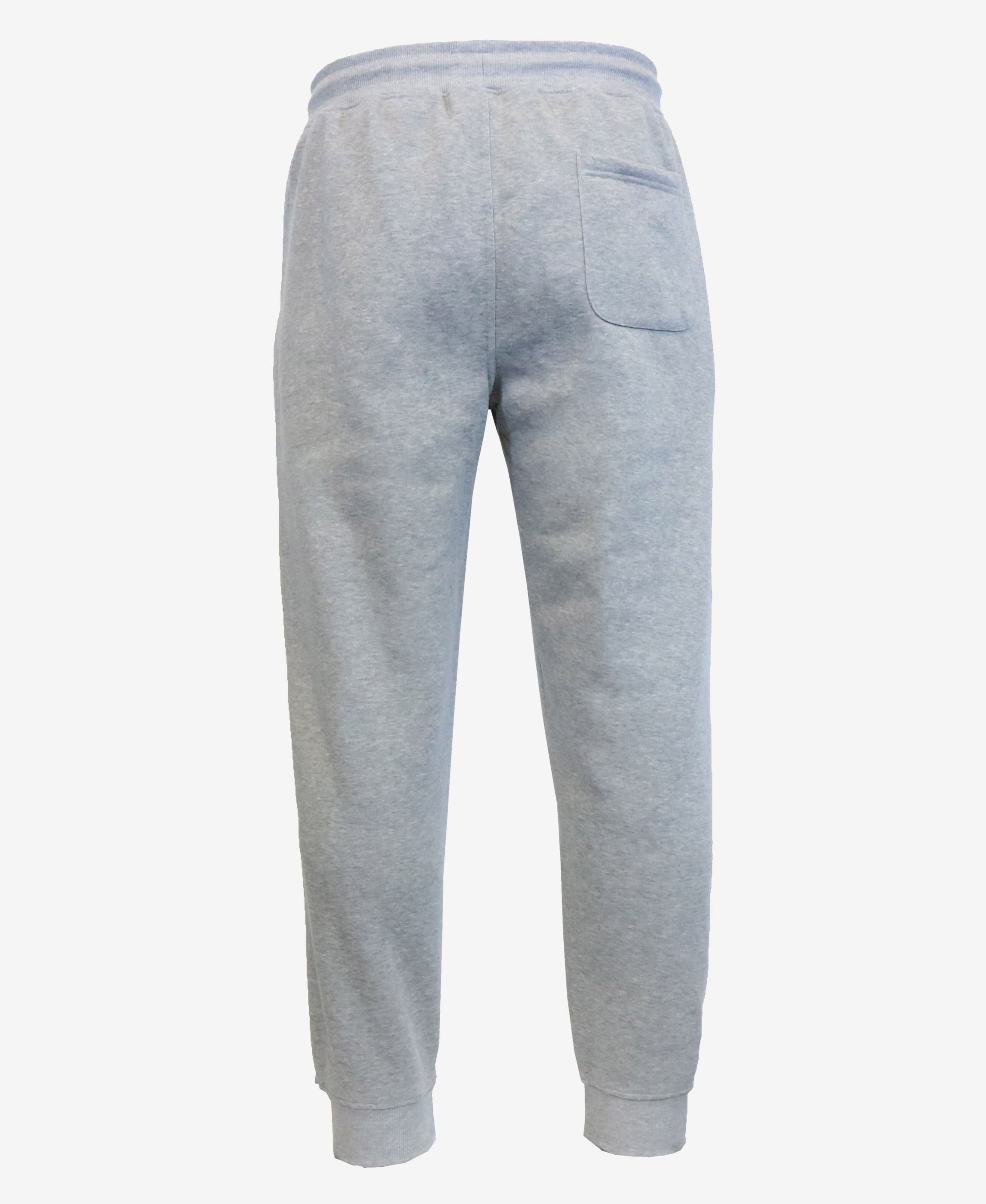 Blue Ice Mens Modern Fit Heavyweight Classic Fleece Jogger Sweatpants With Zipper Side Pockets- 3 Pack
