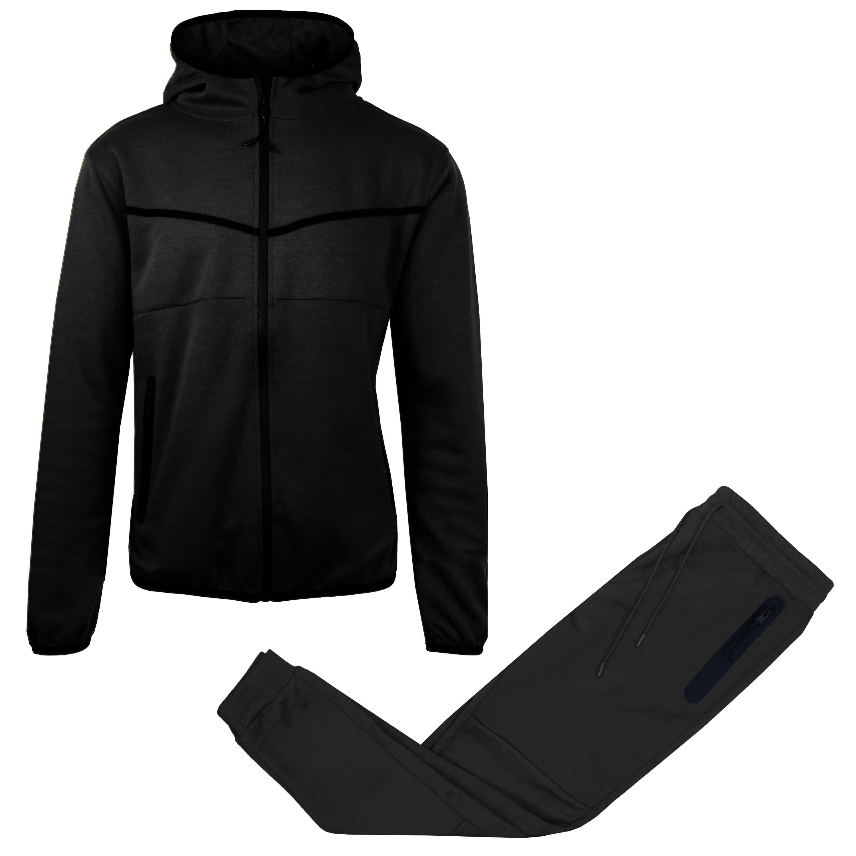Galaxy by Harvic  Mens Tech Fleece Hoodie and Jogger 2 Piece Set