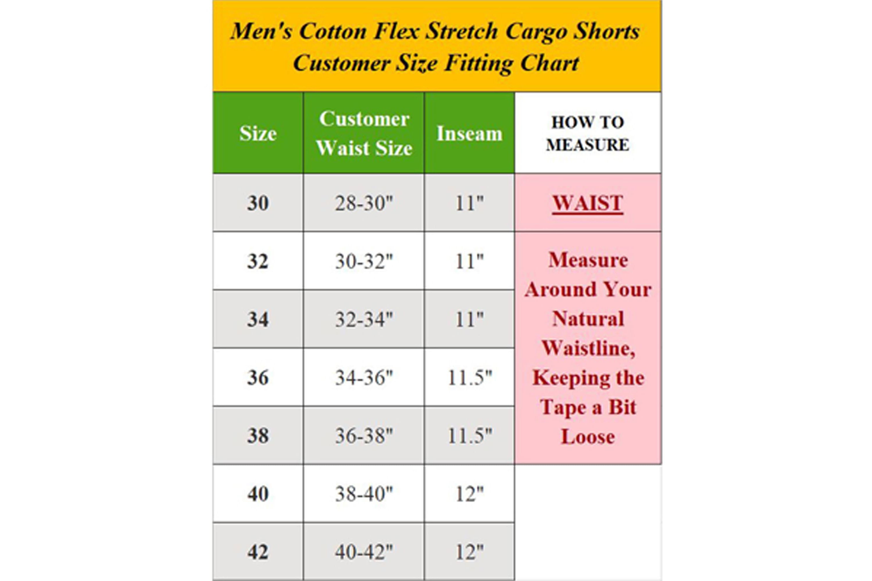 Blu Rock Mens Modern Fit  Cotton Flex Stretch Cargo Shorts With Belt- 3 Pack