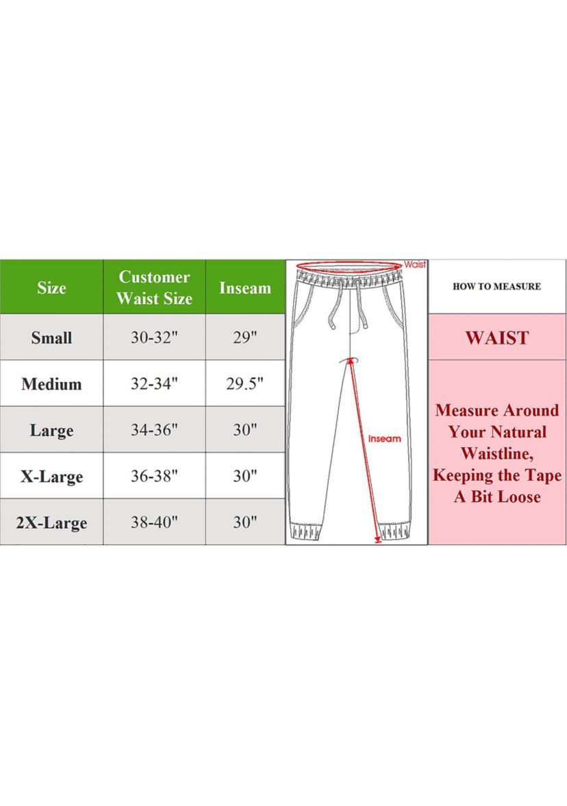 Mens Slim Fit Stretch Cargo Joggers