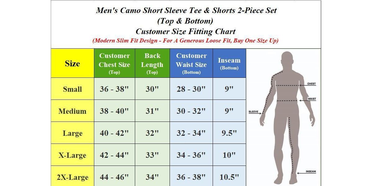 Galaxy By Harvic Mens 2-Piece Camo Short Sleeve Tee Shorts Set