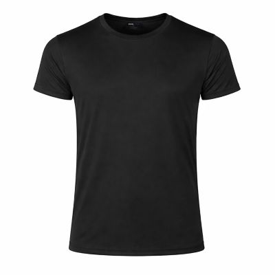Jump Start Men's Poly Tech Short Sleeve Crew Neck Tee