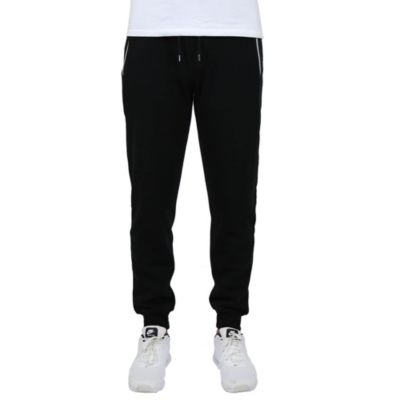 Blue Ice Men's Fleece-Lined Jogger Sweatpants With Zipper Pockets