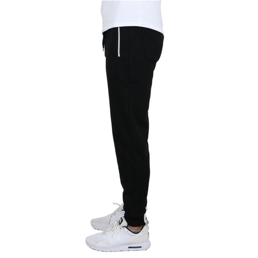 Blue Ice  Mens Fleece-Lined Jogger Sweatpants With Zipper Pockets