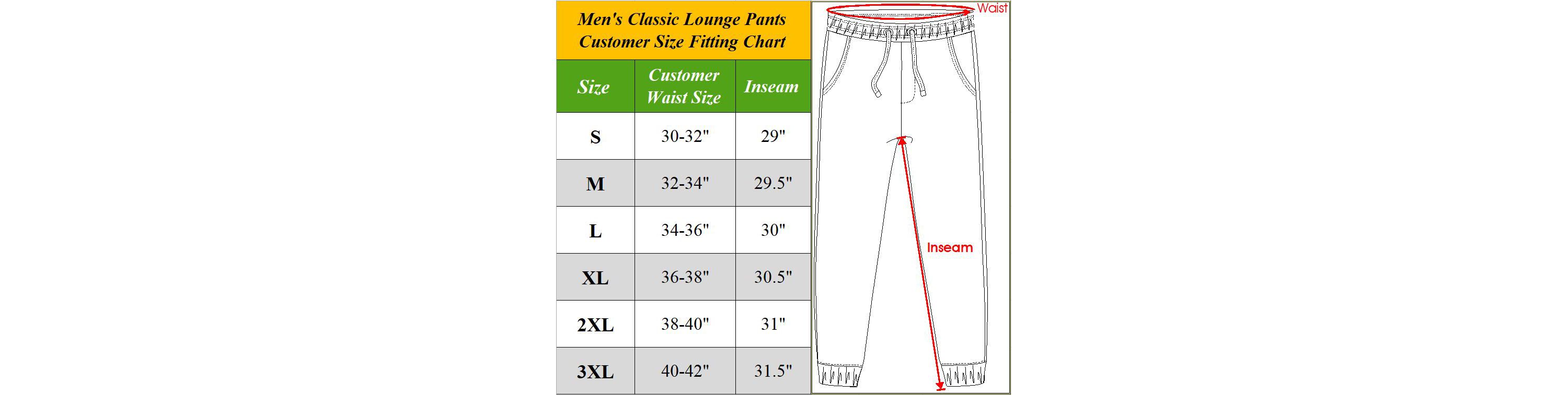 Blue Ice Mens Modern Fit Classic Lounge Pants-5 Pack