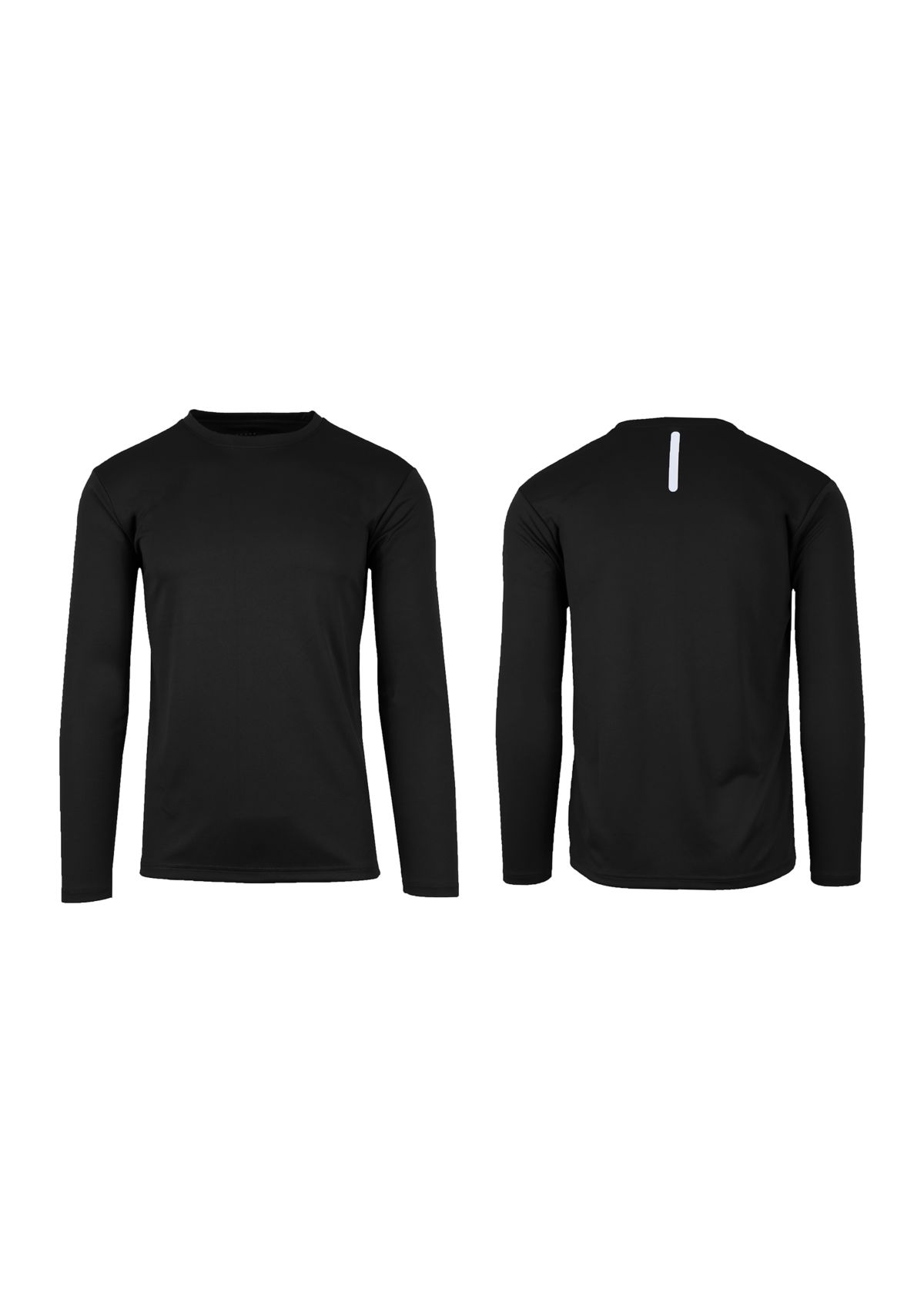 Mens Moisture-Wicking Long Sleeve Performance T-Shirt
