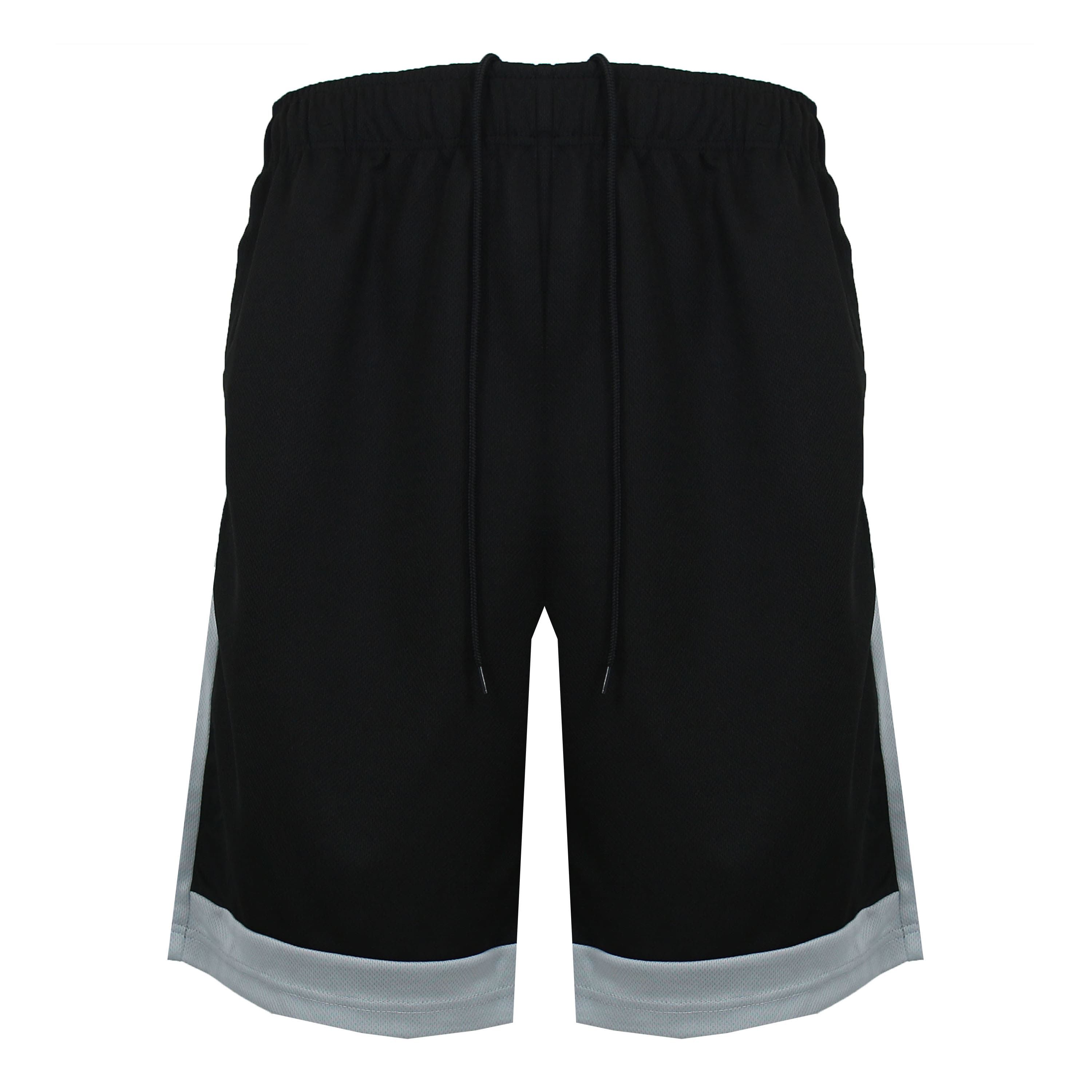 Jump Start Mens Mesh Quick Dry Athletic Performance Shorts