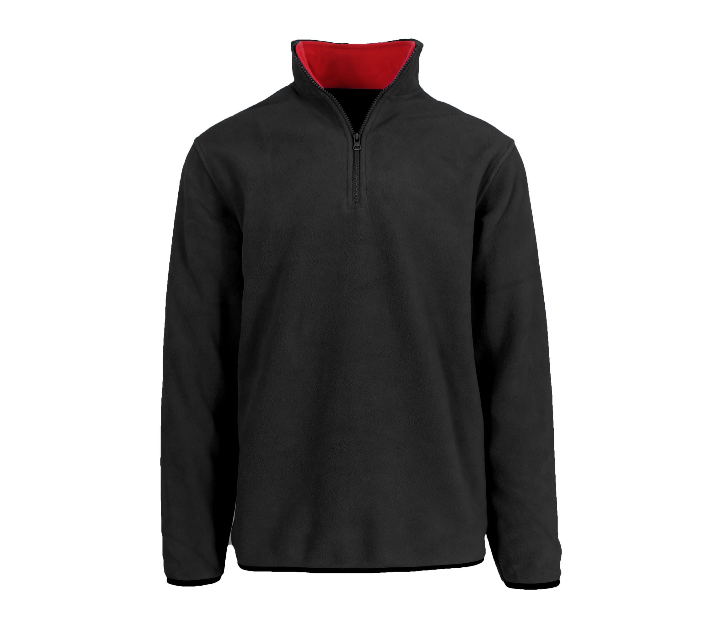 Polar Fleece Pullover Quarter Zip Sweater