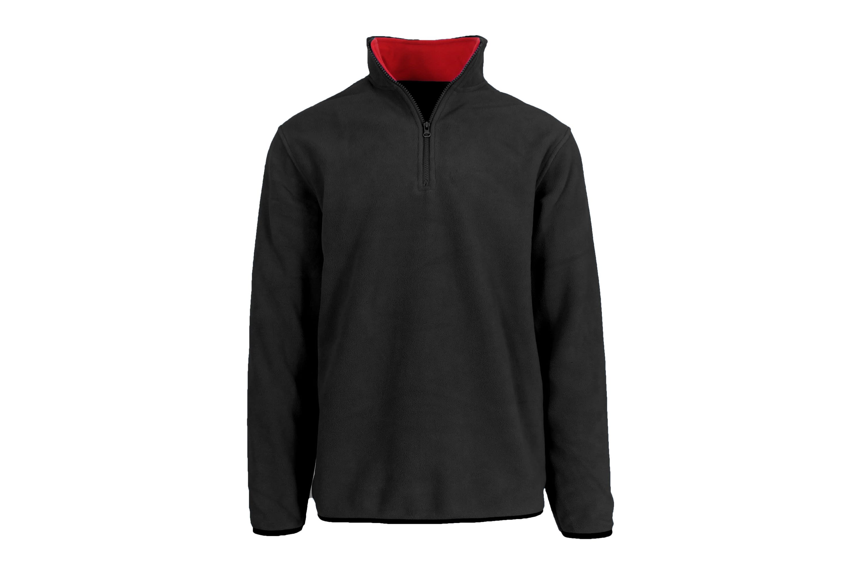 Polar Fleece Pullover Quarter Zip Sweater