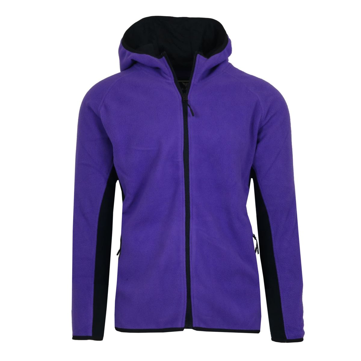 Mens Polar Fleece Tech Zip Hoodie
