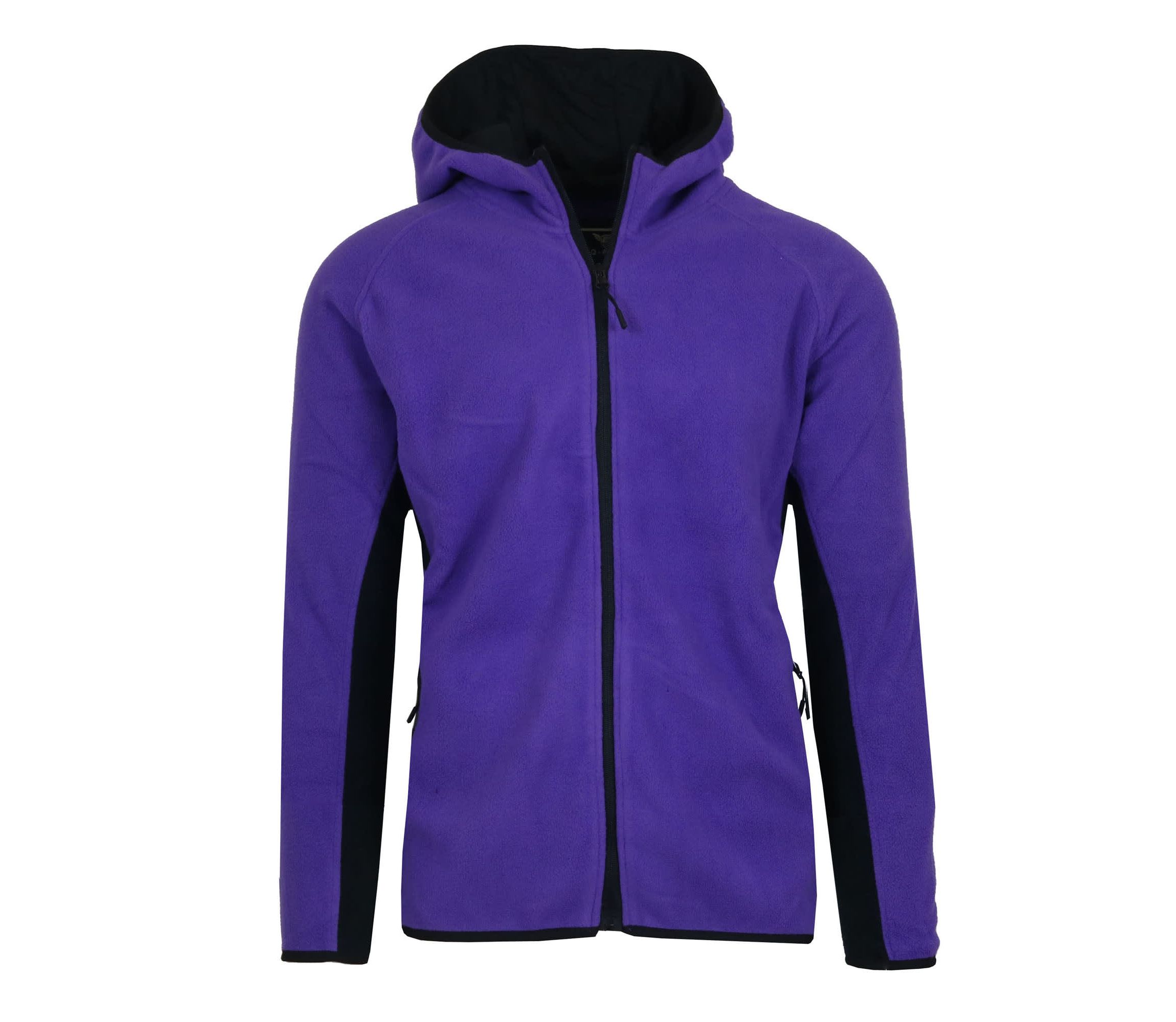 Mens Polar Fleece Tech Zip Hoodie