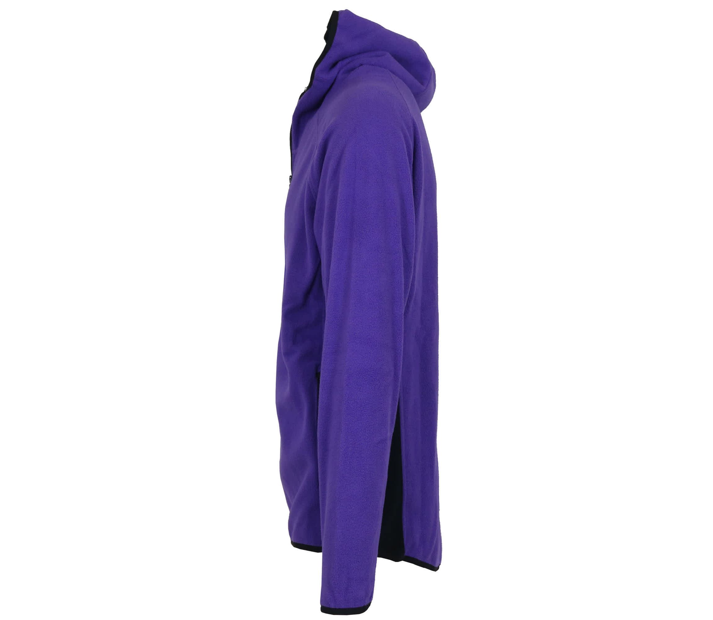 Mens Polar Fleece Tech Zip Hoodie