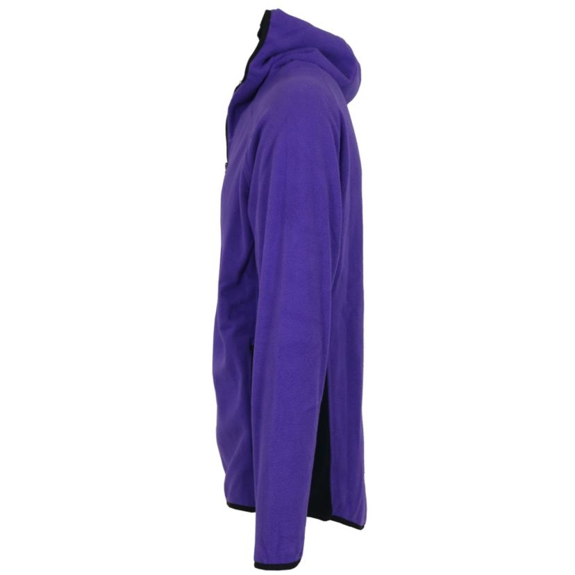 Mens Polar Fleece Tech Zip Hoodie