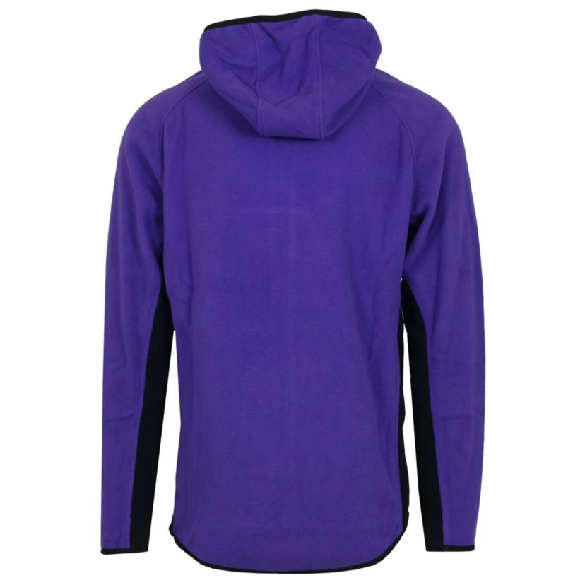 Mens Polar Fleece Tech Zip Hoodie