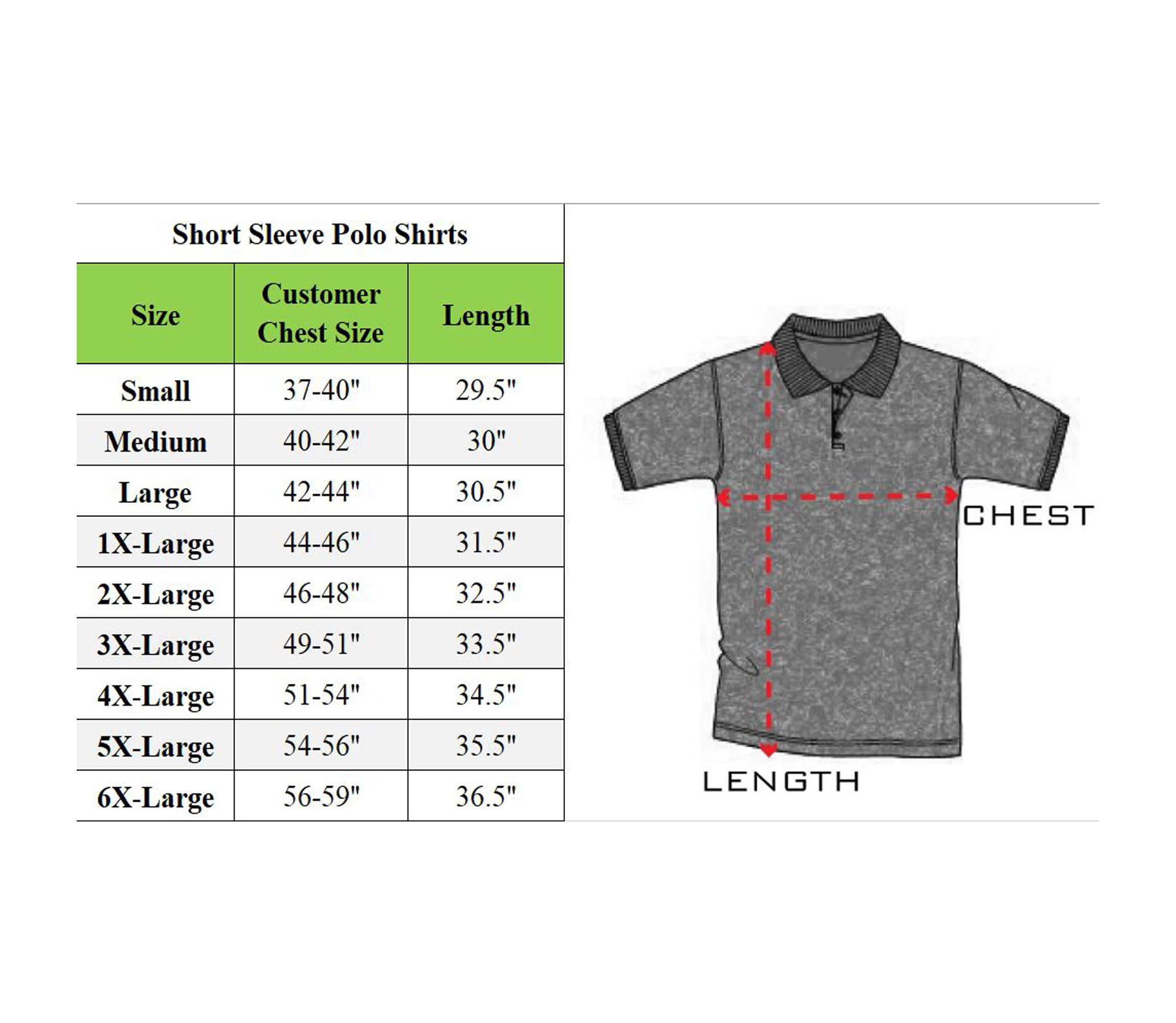 Tagless Short Sleeve Pique Polo Shirt-2 Pack